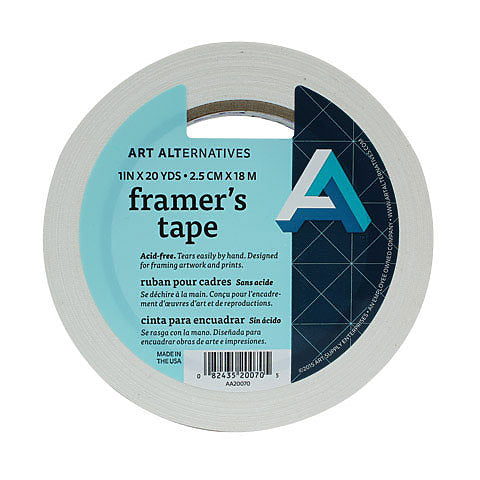 Art Alternatives Framer's Tape 1x 20yd